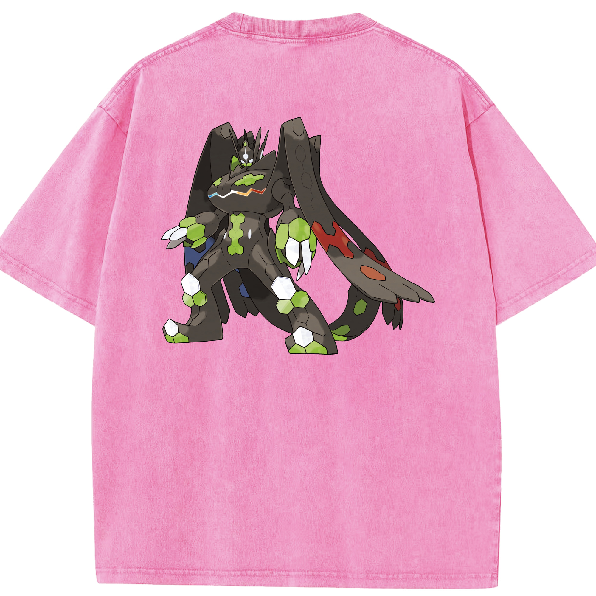（画像用） ポケットモンスター Pokémon 綿100% ヴィンテージ風 半袖Tシャツ（背面プリント）